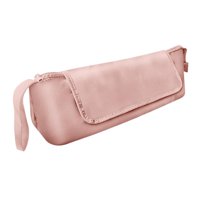 Ioensy - Bolsa De Viaje Para Herramientas Para El Cabello Y Tapete Resistente Al Calor Diseño 2 En 1 Para Alisadores Rosa