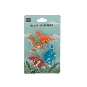 Homewell - Goma De Borrar De Dinosaurios 4 Uni