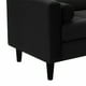 thumbnail image 3 of Sofa Retro 3c Felpa 00 Negro, 3 of 6