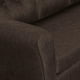 thumbnail image 3 of Sofá Centauro 3 Cuerpos-Met Tela Chocolate, 3 of 4