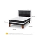 thumbnail image 5 of Cama Europea Europea Ortopedic 2P Bn Respaldo Torino 2 Plaza Base Normal, 5 of 12