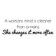 thumbnail image 1 of Decomural A Womans Mind Funny WS-43071, 1 of 2