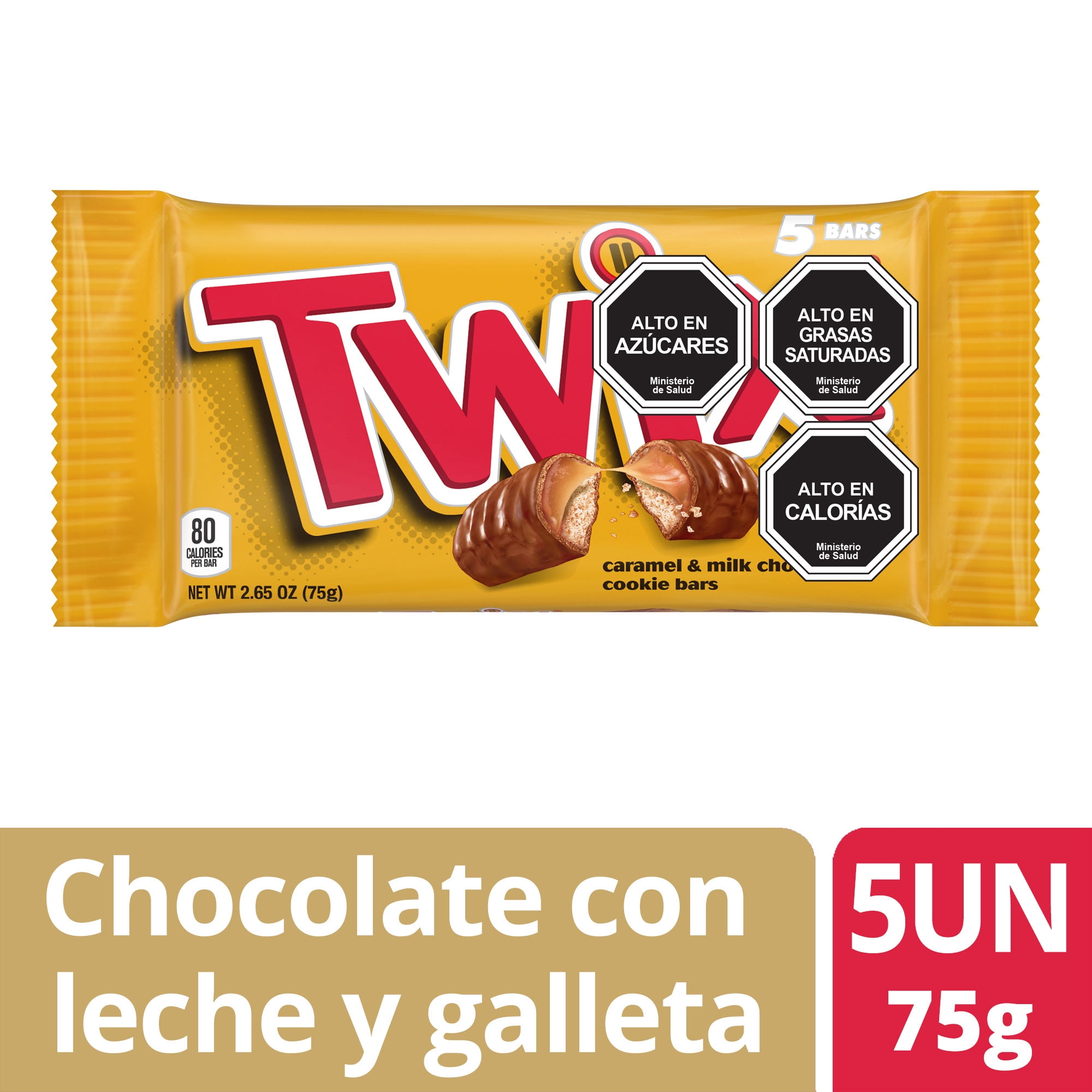 Barra De Chocolate Leche Y Galleta Fun Size 75 g Twix