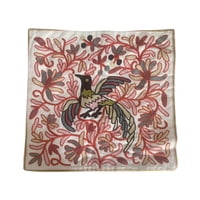 Magideal - Funda De Cojín Floral, Funda De Almohada Bordada, Decoración Cómoda, Funda De Almohada Decorativa Para Regalo, Festivales, Inauguración De La Casa Del Rosa