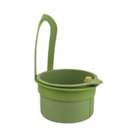 Bothyi - Colador De Fregadero Para Colgar, Drenaje Rápido, Herramienta De Almacenamiento, Grifo, Colador Colgante, Color Verde