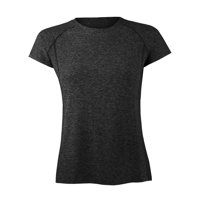 Andesland - Polera Dry Fit Manga Corta Deportiva Jaspeada Mujer