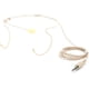 thumbnail image 3 of Micrófono de diadema, micrófono omnidireccional profesional con gancho para la oreja, color beige, para conferenciantes en el escenario y transmisor de bolsillo., 3 of 7