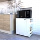 thumbnail image 2 of Mueble Cocina para Microondas Organizador Blanco, 2 of 7
