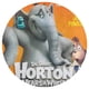 thumbnail image 3 of ¡Horton escucha a Quién! Alfombra Redonda de Felpa Coral, Antideslizante, No Desprende Pelusas, Lavable y Duradera para Salón, Dormitorio y Habitación de Niños 60cm, 3 of 6