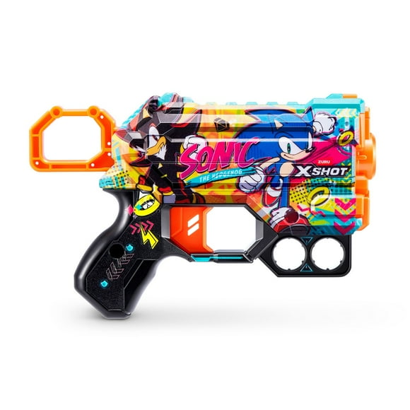 Lanzador de dardos X SHOT Skin Menace 8 dardos de espuma