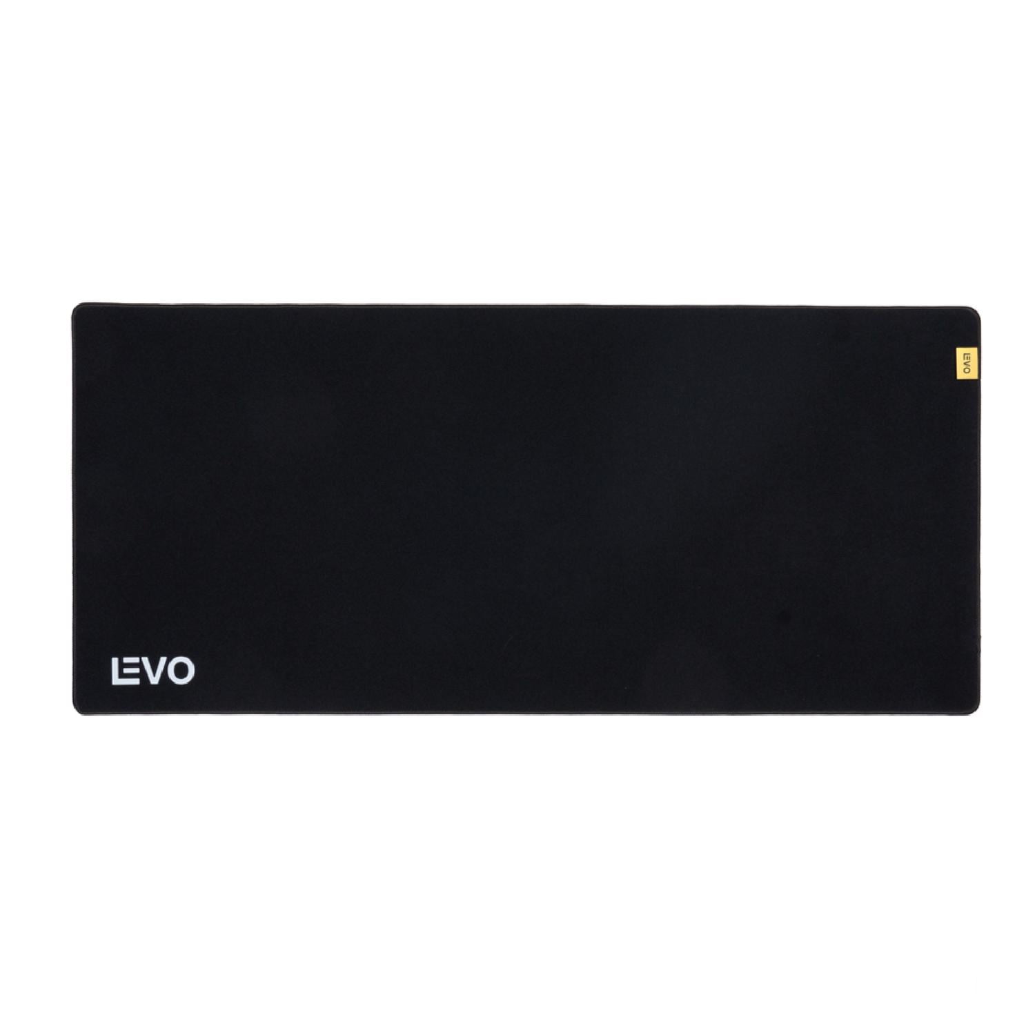 Mousepad Battlemat Xxl 90x40 Cm Antideslizante Negro Levo