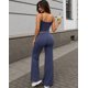 thumbnail image 2 of Conjunto Deportivo Para Mujer Top Tirantes Pantalon Palazzo, 2 of 3