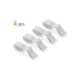 thumbnail image 2 of INSPIRE CHIC Tirantes de Sujetador para Mujer 2 Pares 10/12/15/18/20mm de Ancho Tirantes Elásticos Ajustables para Hombro Blanco-Patrón de Flores-18mm, 2 of 5