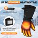 thumbnail image 4 of Guantes térmicos Meoneo con batería recargable, resistentes al agua en invierno, 4 of 9