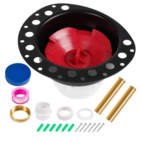 Kit de Drenaje para Bañera Independiente GNRZZT con Adaptador de PVC y Latón