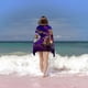 thumbnail image 2 of Perezoso Toalla de playa de secado rápido con diseño temático, regalo para mujeres y niñas, ideal para cumpleaños, fans, amantes de la música, uso en la playa o al aire libre, 78 × 160 cm, 2 of 6