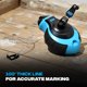 thumbnail image 4 of Chalk Line OX Tools OX-P027731, 30 m, con gancho curvo y mango de metal, 4 of 7