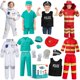 thumbnail image 1 of Set de Disfraces para Niños Pequeños Ximoeo 4 en 1 de Profesiones, 1 of 6