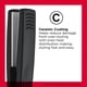 thumbnail image 2 of Plancha Pelo Revlon Ceramica 1 Pulgada 400aF Negra, 2 of 3