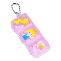 Genérico - Set 8 Mini Pastillero Dibujos Diario Niña Portatil Viaje Lau