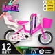 thumbnail image 1 of Bicicleta Aro 12 Infantil Con Peluchero Rosado Angel, 1 of 3