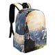 thumbnail image 2 of La Leyenda de Link: Breath-theme Backpack, Campus style schoolbag Bookbag with Adjustable Shoulder Straps And Large Zip Compartment, Unisex Travel Bags.42x30x15cm, 2 of 6