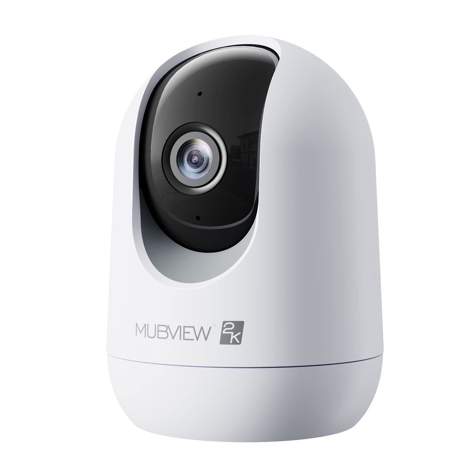 Mubview - Cámara De Seguridad 2k Para Interiores Con Giro E Inclinación Grabación Ininterrumpida