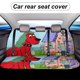 thumbnail image 5 of Clifford el Gran Perro Rojo-theme Car Rear Seat Covers Back Elastic Flexible Car Seat Covers Decorative Fits Most Cars 120x59x76cm, 5 of 6