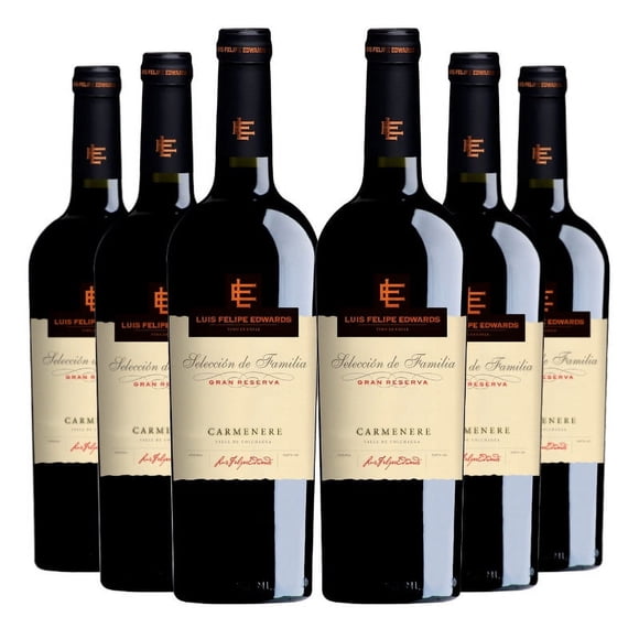6 Vinos Gran Reserva Carmenere, 750 ml, 13%