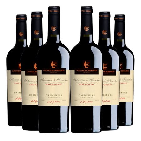 6 Vinos Gran Reserva Carmenere, 750 Ml, 13%