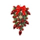 thumbnail image 3 of Guirnalda Decorativa De Navidad Para Colgar En La Puerta De Navidad, Color Rojo, 3 of 3
