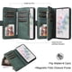 thumbnail image 5 of YEYKX para Samsung Galaxy A16 / A17 5G /A 26 5G Funda Tipo Billetera para Teléfono con Bolsillo con Cierre de Zíper para 9 Tarjetas, Cierre Magnético Funda Tipo Folio Premium de Cuero PU con Correa, 5 of 9