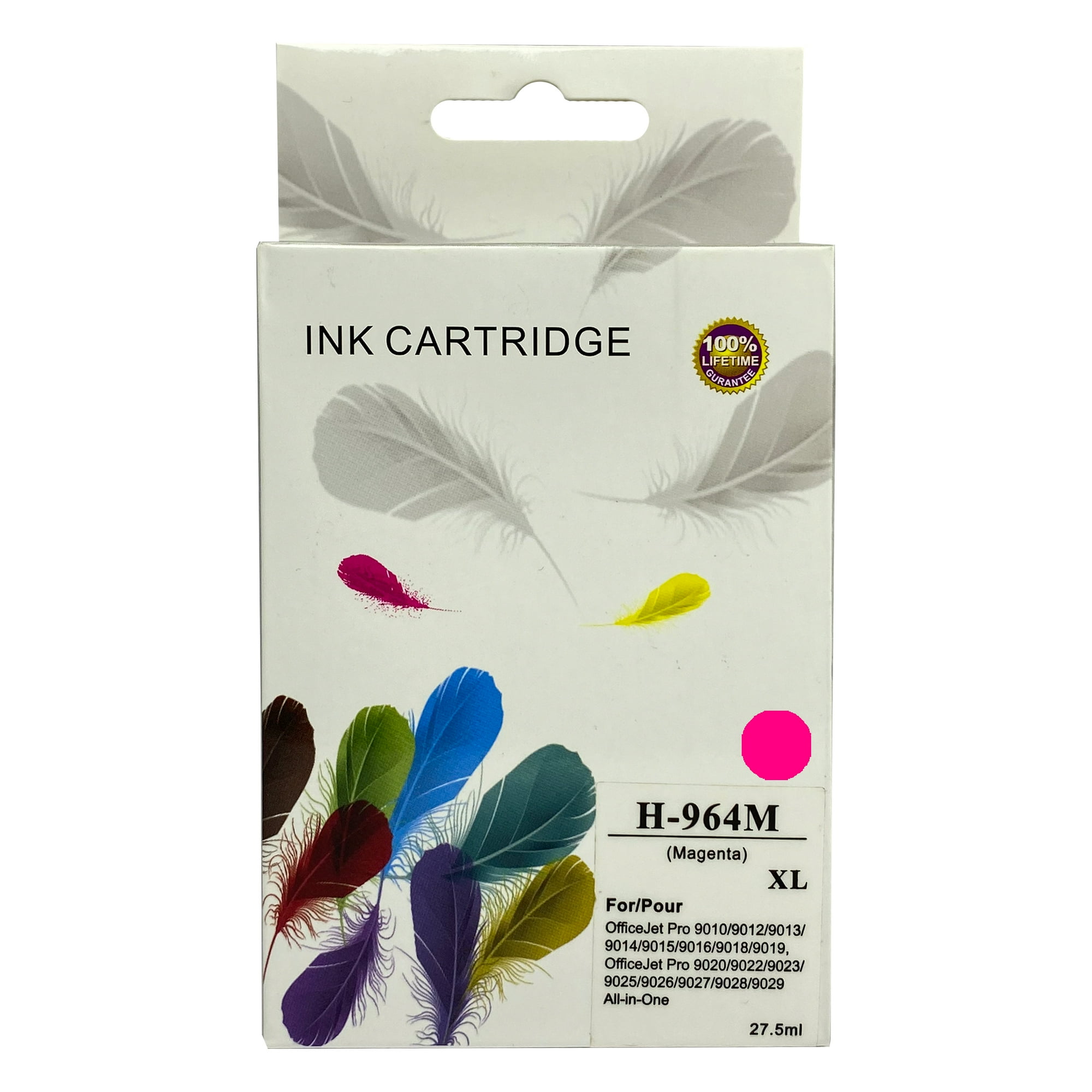 Genérico - Tinta Magenta Para Hp 964xl Officejet 9020 9010 Alternativa