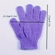 thumbnail image 1 of 1 Pair, Exfoliating Gloves, Double Sided Exfoliating Gloves For Beauty Spa Massage Skin Shower Body Scrubber, Bathing Accessories, 1 of 4