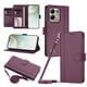 thumbnail image 1 of Xiaomi Redmi 17 4G/5G Funda Billetera con Cierre Magnético, Morado Oscuro, 1 of 6