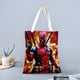 thumbnail image 2 of Deadpool / Dead Pool Bolso de tela con estampado de lienzo para mujer, bolsa de compras reutilizable y estética, con cremallera interior, regalo para mujer,38*45cm., 2 of 6
