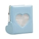 thumbnail image 5 of Lindo Mini Álbum Carpeta de tarjetas Amor Corazón Hueco con corazón Colgante Tarjetero Bolsa Color 3 pulgadas Foto Tarjetero para niña , Azul, 5 of 5