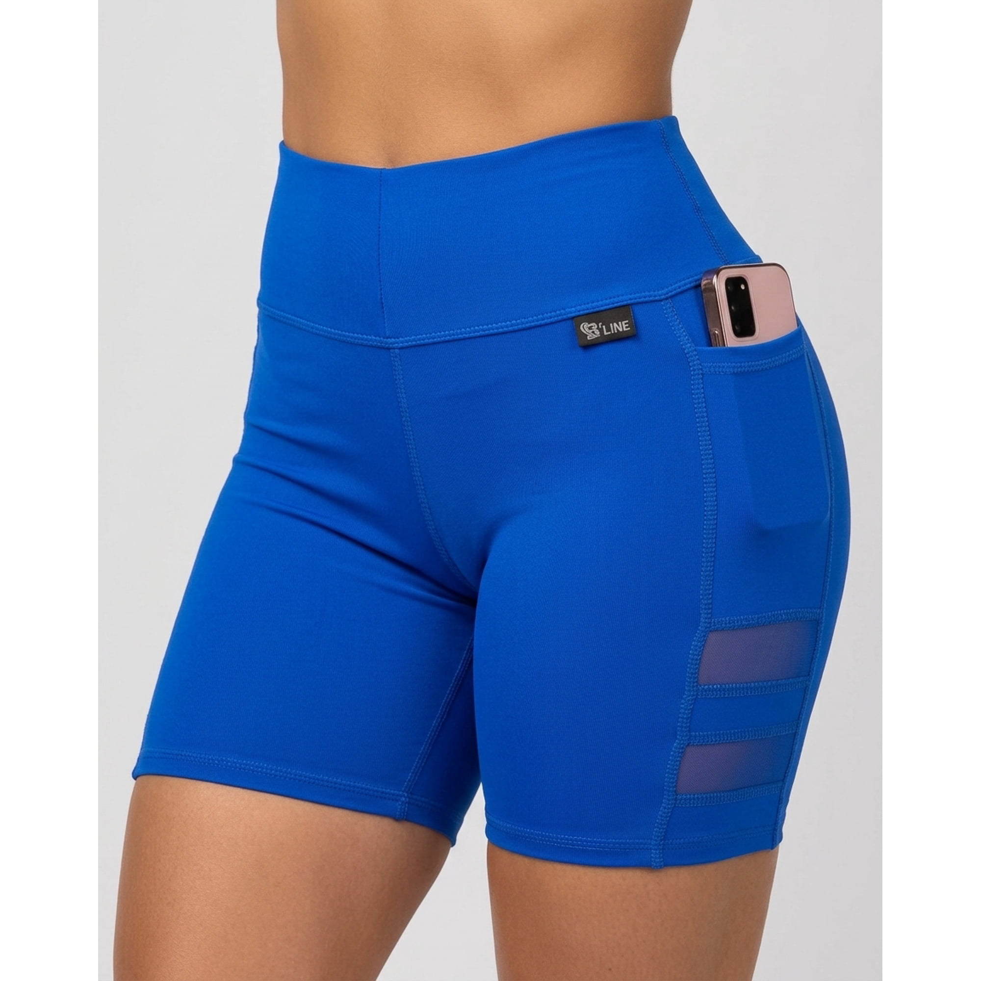 Flix Spa - Short Yoga Mujer Suplex Nitro Con Bolsillo Estilo Moderno -a352