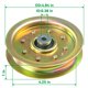 thumbnail image 3 of Polea tensora POSEAGLE 2 unidades de 4,25" para Cub Cadet, 3 of 9
