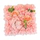 thumbnail image 1 of Panel De Flores Artificiales, Telón De Fondo De Flores Rosas Para Bodas, Eventos, Hogar, Rosa, 1 of 3