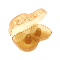 Magideal - Protectores De Silicona Para Pezones, Extractor De Leche Manual, Carcasa De Recolección De Leche Materna, Color Naranja, 2 Uds.