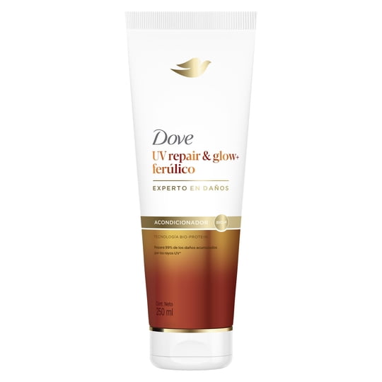 Acondicionador Dove Uv Repair & Glow + Ferulico