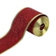 thumbnail image 4 of Cinta Navideña Con Borde De Alambre Flexible De 2 Pulgadas X 90 Yardas Para Proyectos Navideños, Color Rojo, 4 of 5