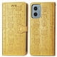 thumbnail image 4 of Funda Cartera FOXDOCK para Motorola Moto E15 , Flip PU con Relieve de Gatos y Perros, Tarjetero y Soporte, 4 of 6