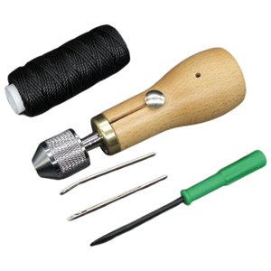 Magideal - De Punzón De Costura De Cuero, Accesorios Para Manualidades Diy, Herramienta De Punzón De Mano, De Herramientas De Punzón De Costura Para Sumi Sin Dispositivo De Carrete