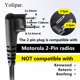 thumbnail image 2 of Auriculares de radio bidireccionales Yolipar PR400 compatibles con Motorola Radio, 2 of 6