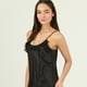 thumbnail image 2 of Camisa de Dormir Mini Vuelo Negro, 2 of 4