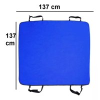 Defensor - Funda Protectora Para Autos Impermeables Para Mascotas 137Cm,Color Azul