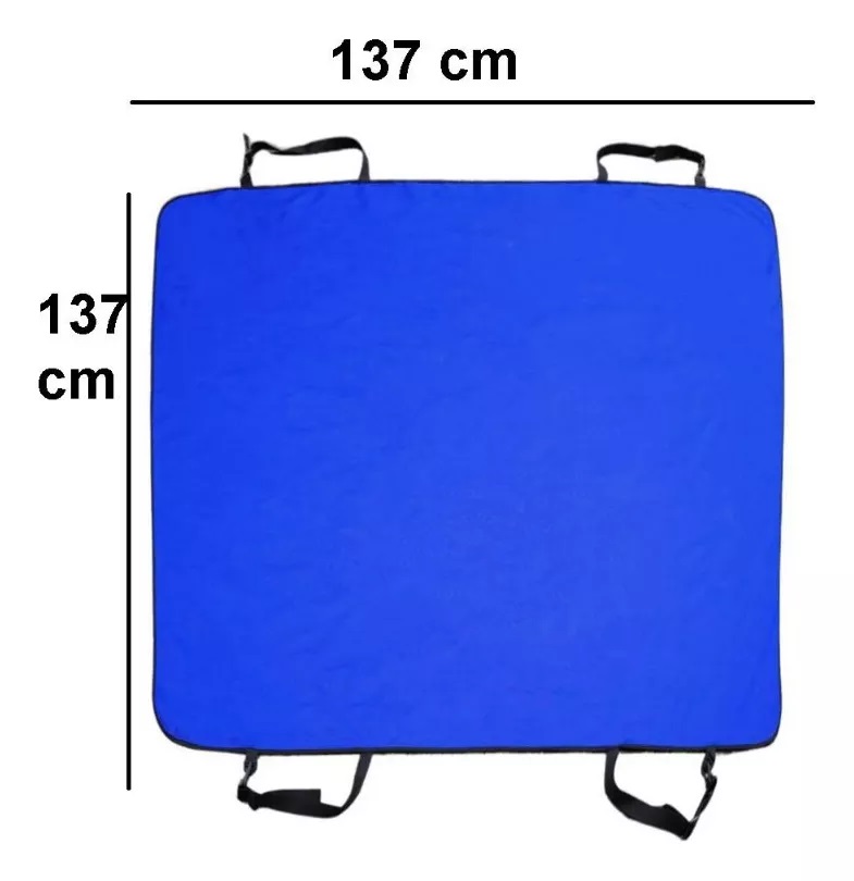 Defensor - Funda Protectora Para Autos Impermeables Para Mascotas 137Cm,Color Azul