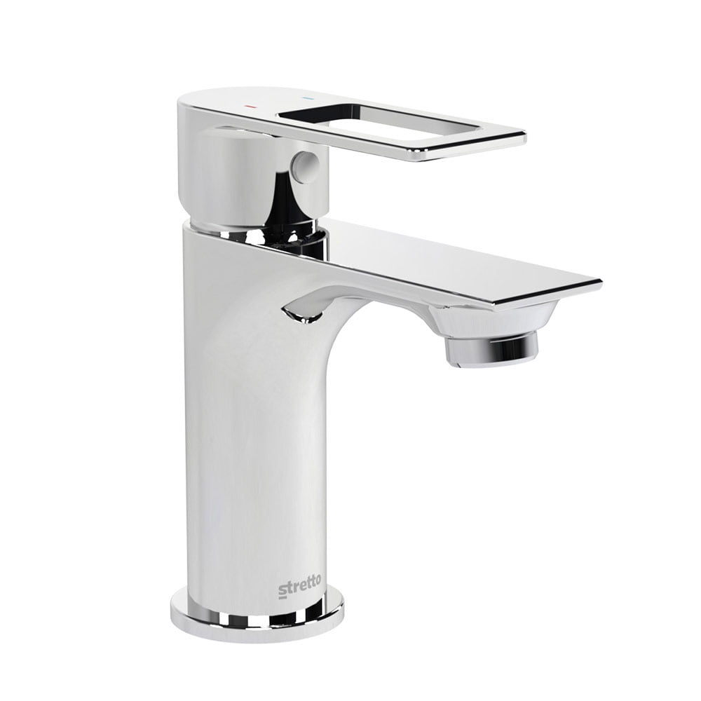 Stretto - Monomando Lavamanos Anzi Cromo